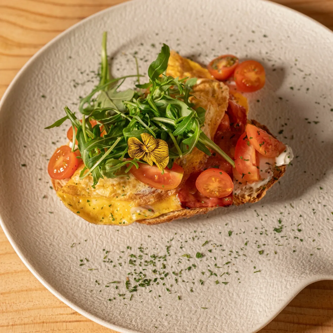 Tosta omelette
